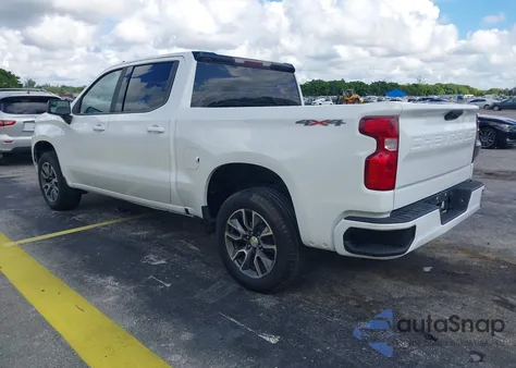 2020 Chevrolet Silverado 1500 4Wd Short Bed Lt из США, поврежденный, VIN 3GCUYDED2LG173919